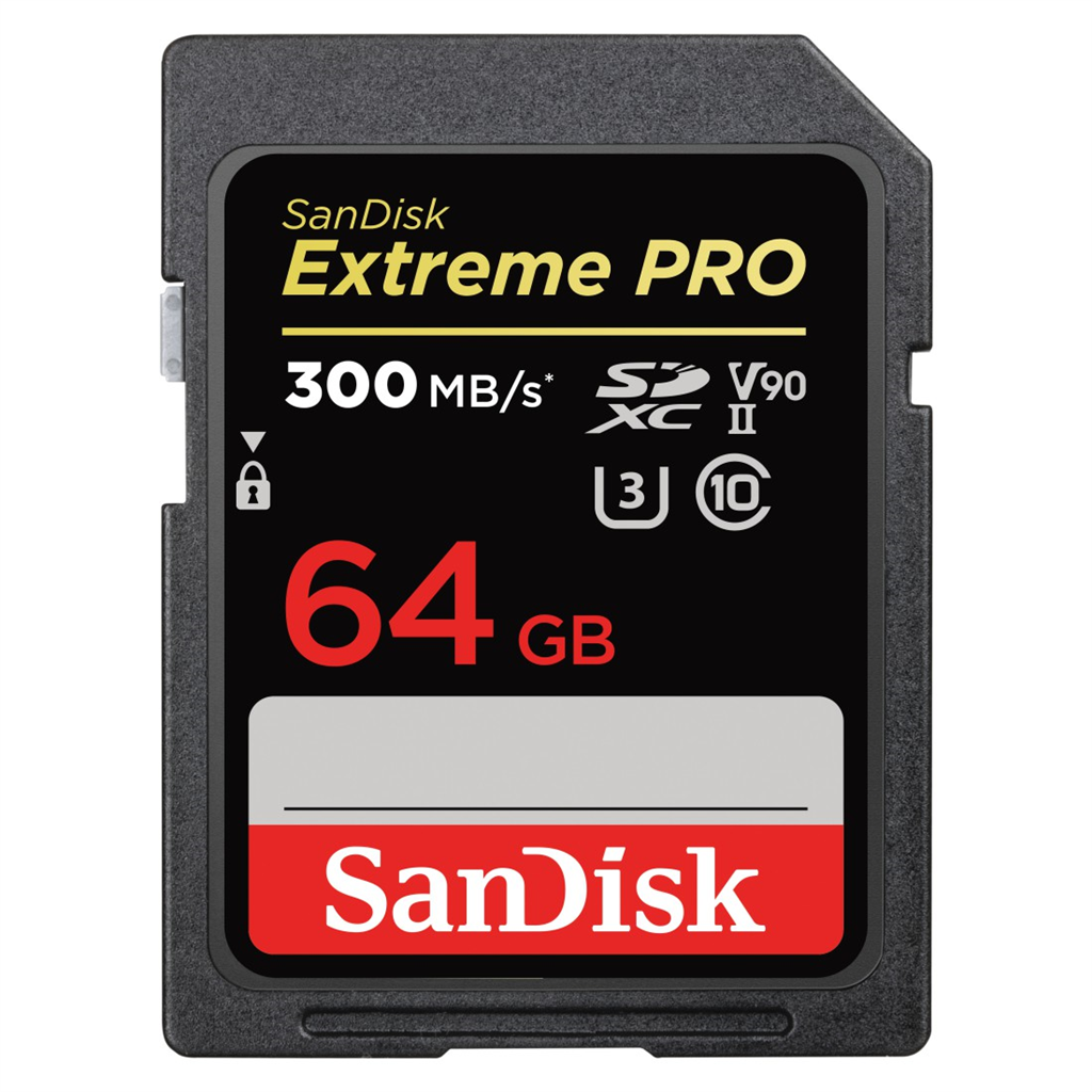 SanDisk 121505  Extreme PRO SDXC UHS-II 64 GB