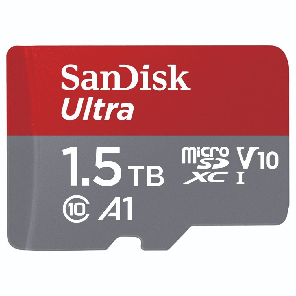 SanDisk 220078  Ultra microSDXC 1,5 TB + SD Adapter 150 MB s  A1 Class 10 UHS-I